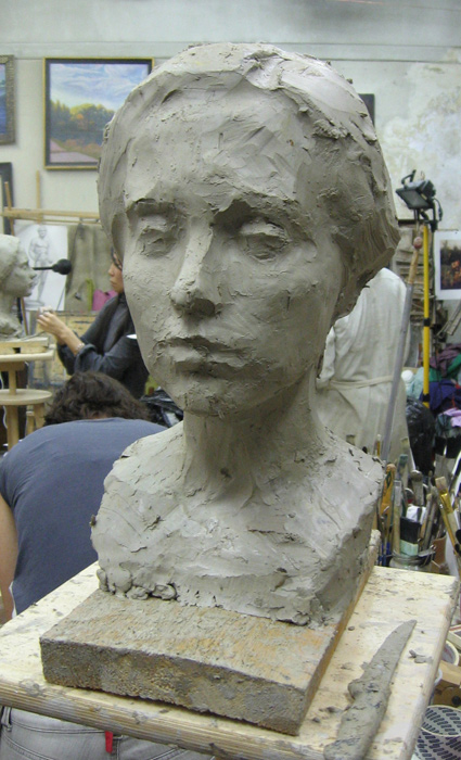 Портрет модель модель модель модель модель модель скульптура 16